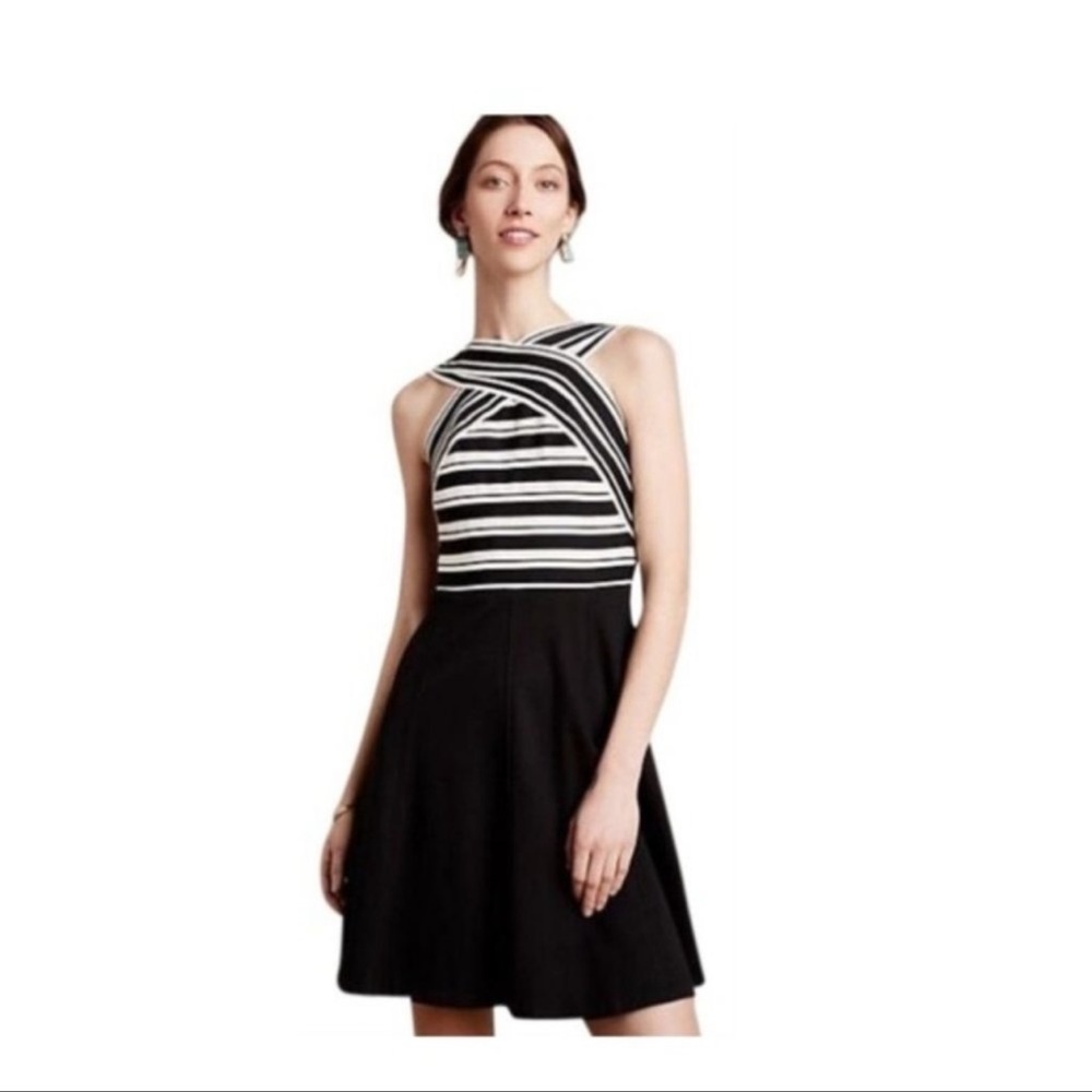Maeve Anthropologie bandage cocktail dress